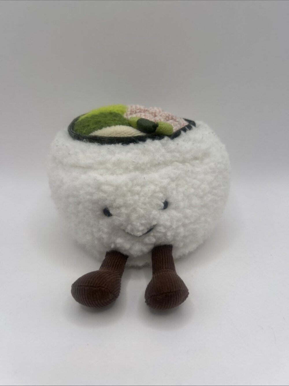 Jellycat Silly Sushi California Roll Plush Retired Rare Food Stuffed Animal Toy